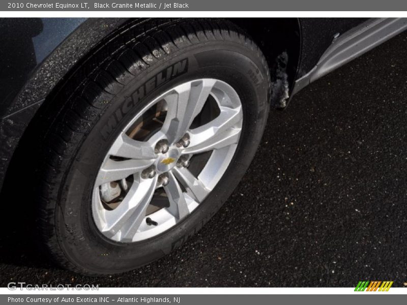 Black Granite Metallic / Jet Black 2010 Chevrolet Equinox LT