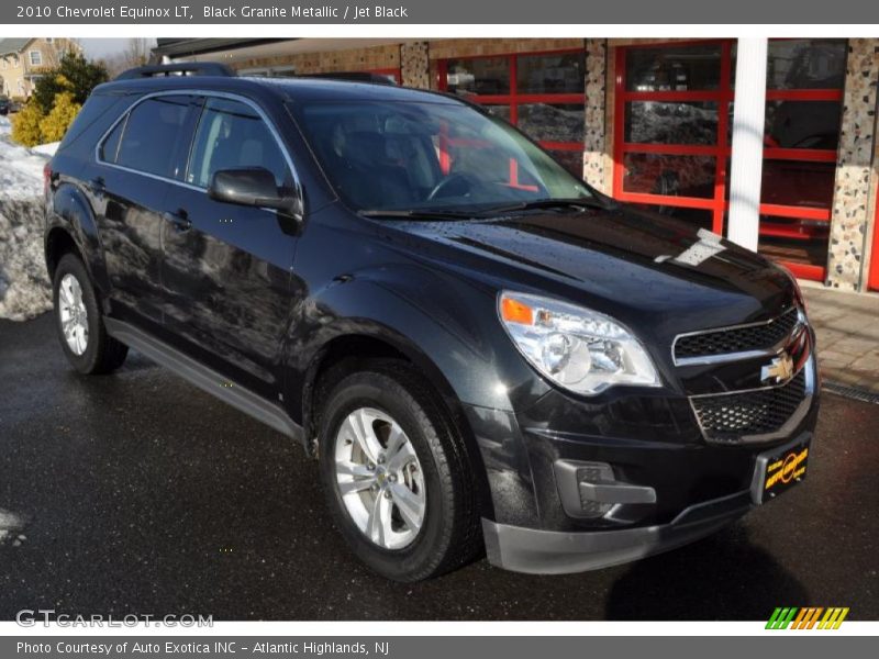 Black Granite Metallic / Jet Black 2010 Chevrolet Equinox LT