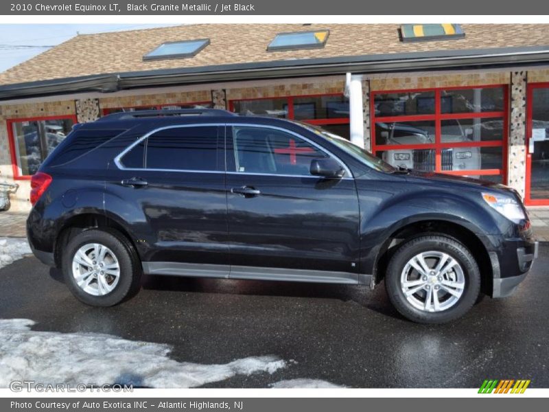 Black Granite Metallic / Jet Black 2010 Chevrolet Equinox LT