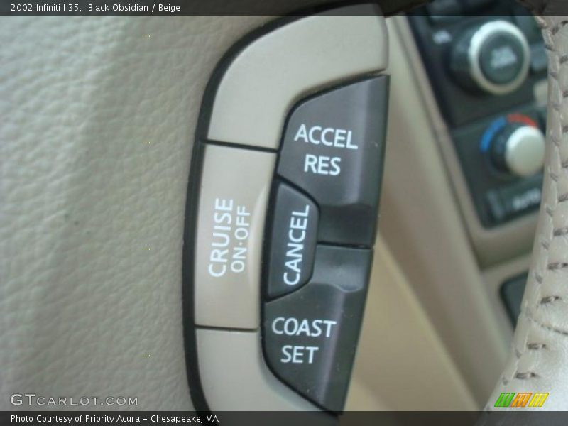 Black Obsidian / Beige 2002 Infiniti I 35