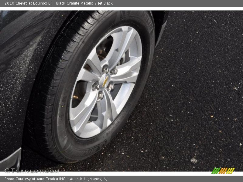 Black Granite Metallic / Jet Black 2010 Chevrolet Equinox LT