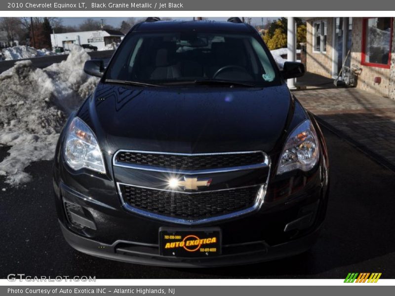 Black Granite Metallic / Jet Black 2010 Chevrolet Equinox LT