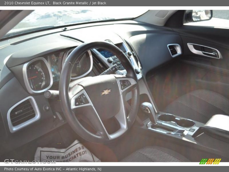 Black Granite Metallic / Jet Black 2010 Chevrolet Equinox LT