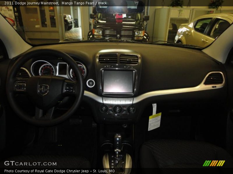 Dashboard of 2011 Journey Mainstreet