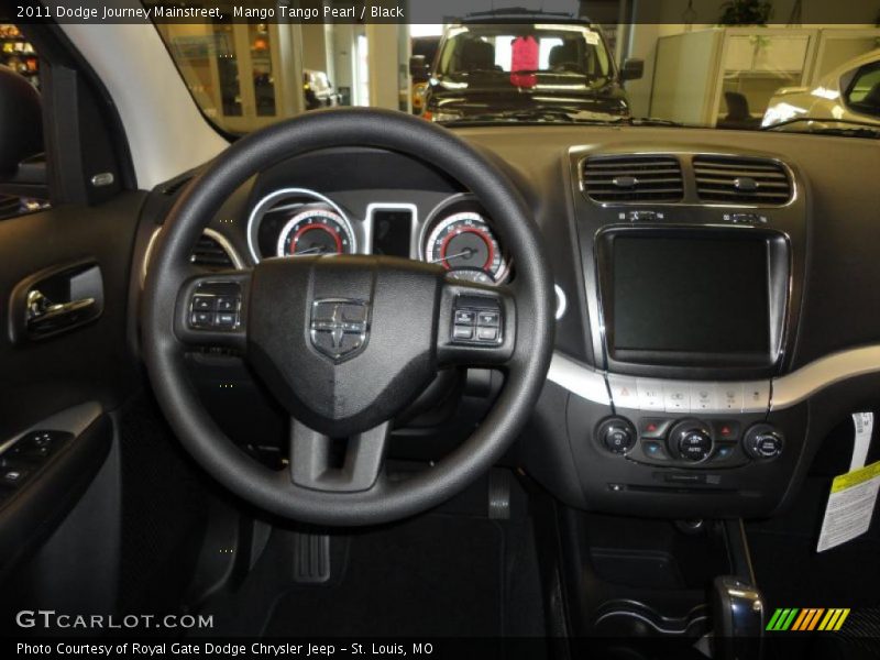 Controls of 2011 Journey Mainstreet