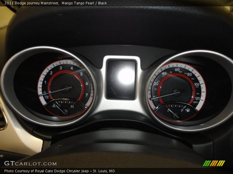  2011 Journey Mainstreet Mainstreet Gauges