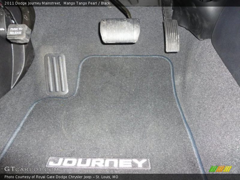 Controls of 2011 Journey Mainstreet