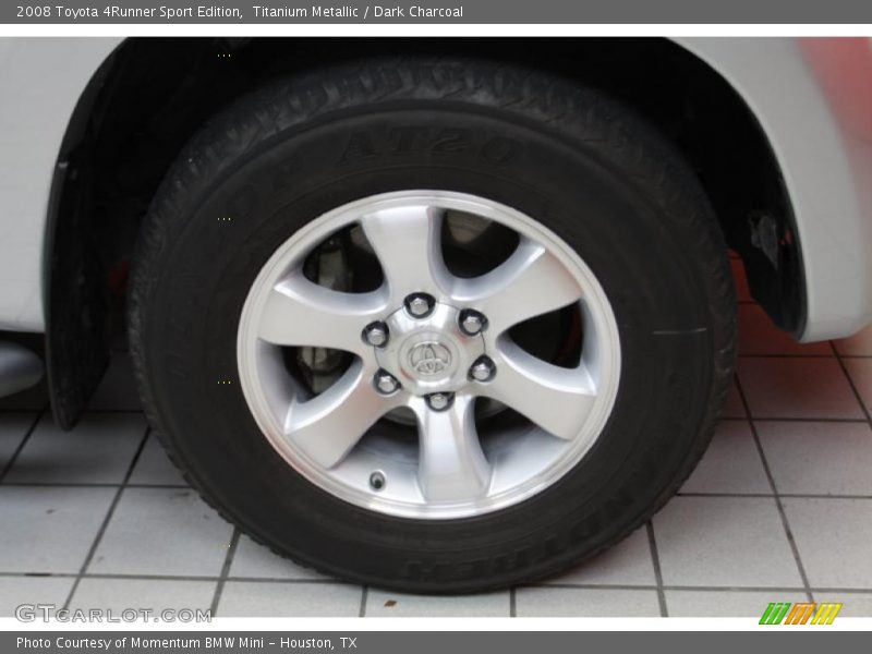 Titanium Metallic / Dark Charcoal 2008 Toyota 4Runner Sport Edition