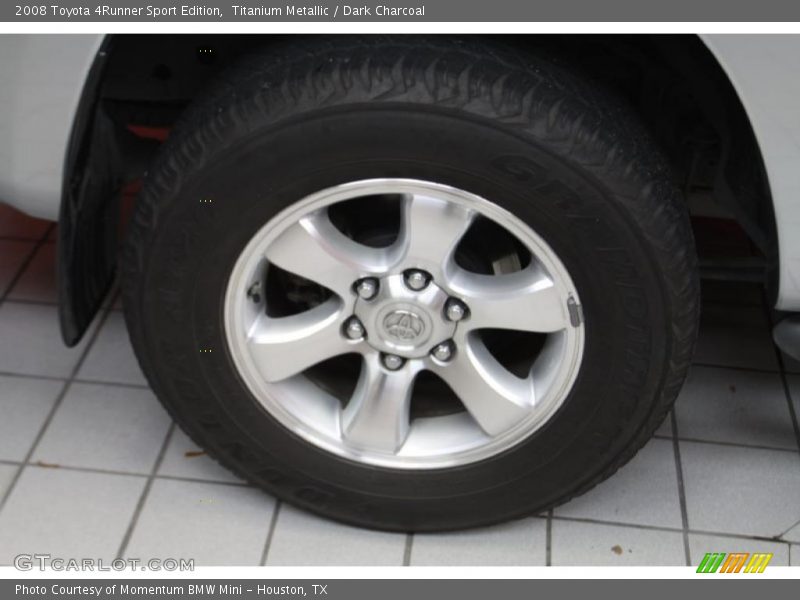 Titanium Metallic / Dark Charcoal 2008 Toyota 4Runner Sport Edition