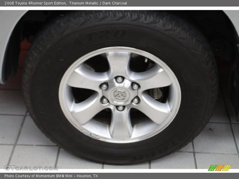 Titanium Metallic / Dark Charcoal 2008 Toyota 4Runner Sport Edition