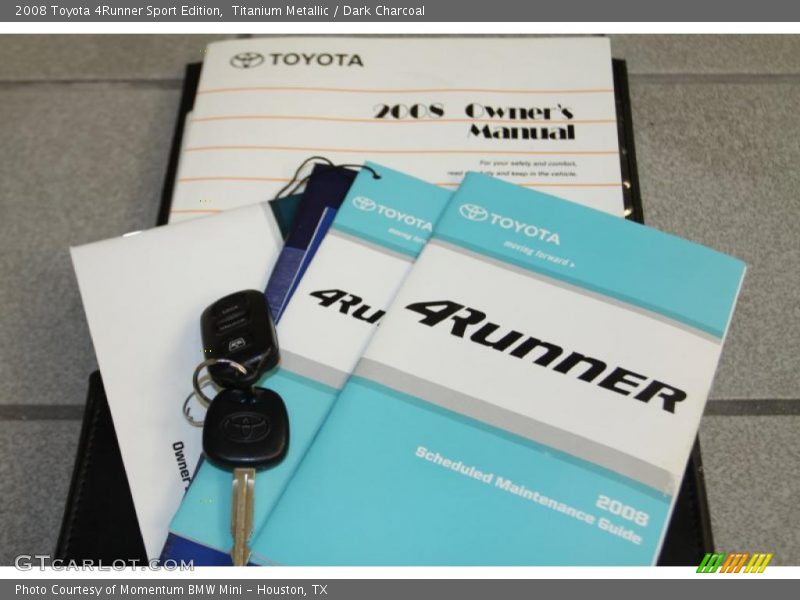 Titanium Metallic / Dark Charcoal 2008 Toyota 4Runner Sport Edition