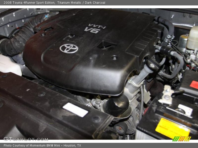 Titanium Metallic / Dark Charcoal 2008 Toyota 4Runner Sport Edition