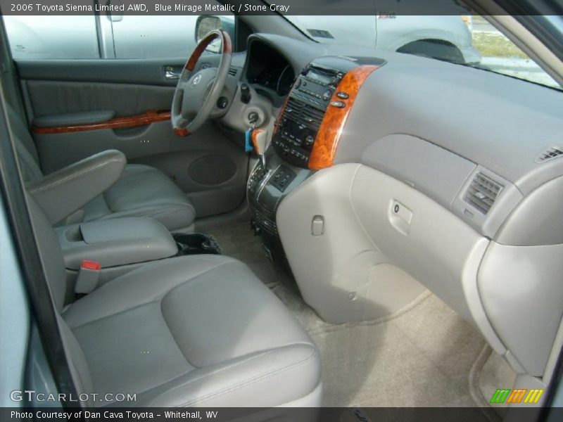 Blue Mirage Metallic / Stone Gray 2006 Toyota Sienna Limited AWD