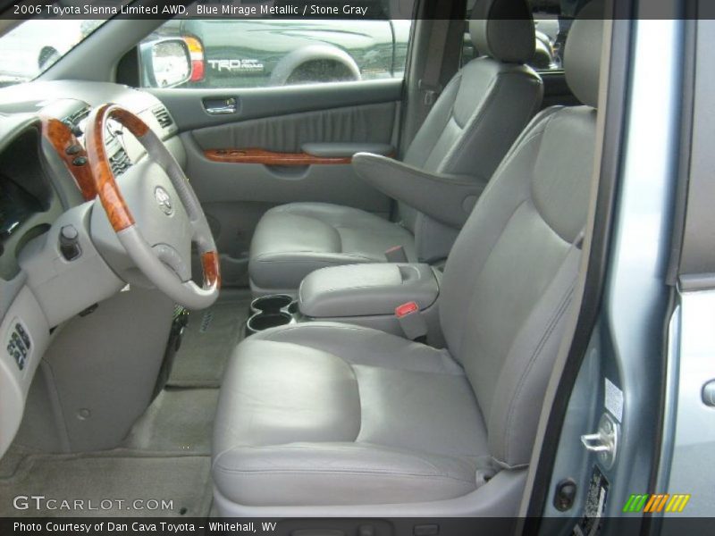 Blue Mirage Metallic / Stone Gray 2006 Toyota Sienna Limited AWD