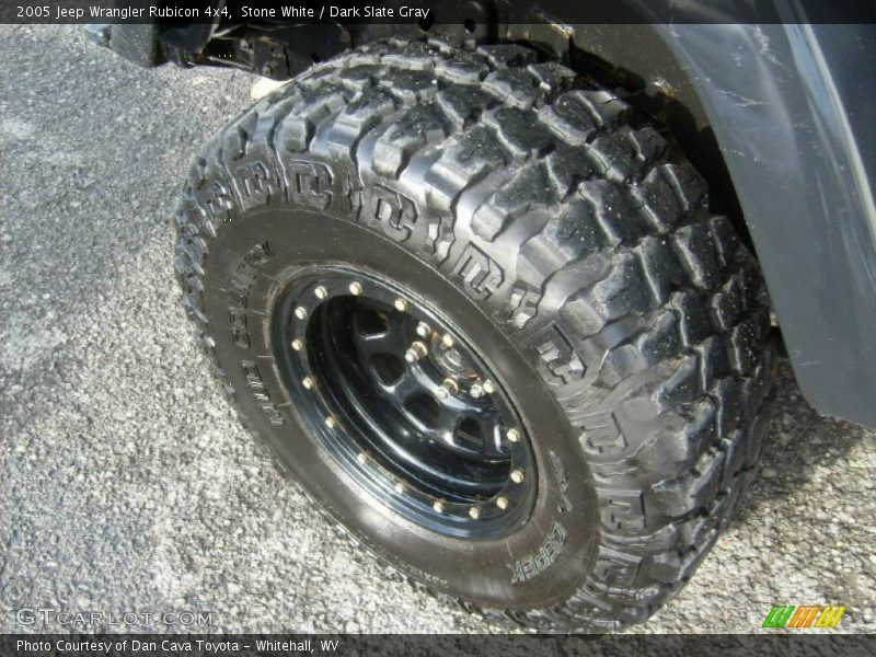 Custom Wheels of 2005 Wrangler Rubicon 4x4