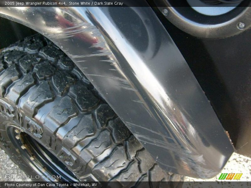 Stone White / Dark Slate Gray 2005 Jeep Wrangler Rubicon 4x4