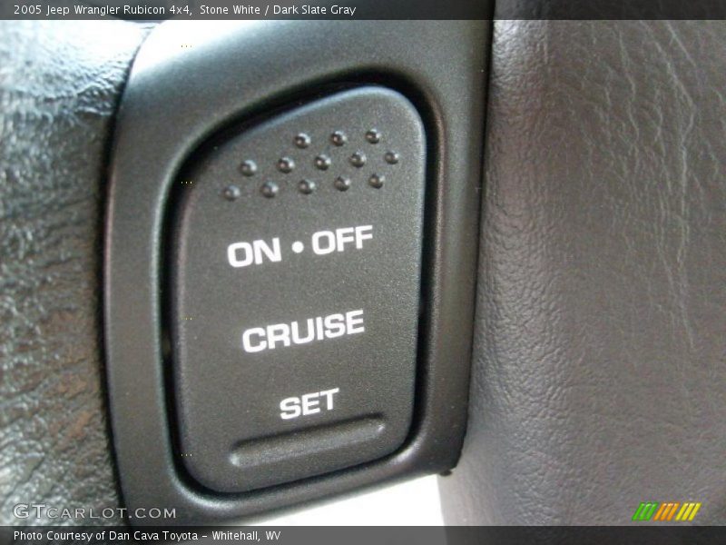 Stone White / Dark Slate Gray 2005 Jeep Wrangler Rubicon 4x4