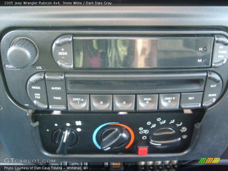 Stone White / Dark Slate Gray 2005 Jeep Wrangler Rubicon 4x4