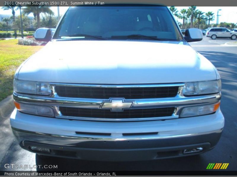 Summit White / Tan 2001 Chevrolet Suburban 1500 Z71