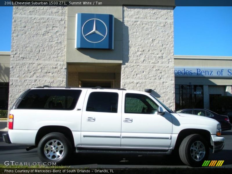  2001 Suburban 1500 Z71 Summit White