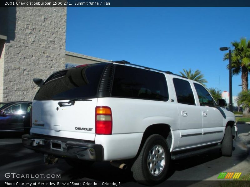  2001 Suburban 1500 Z71 Summit White