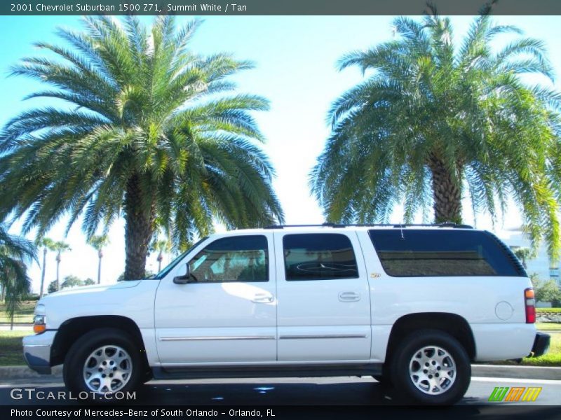  2001 Suburban 1500 Z71 Summit White
