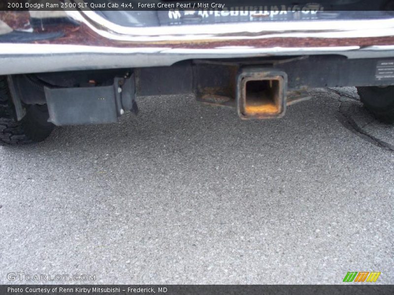 Forest Green Pearl / Mist Gray 2001 Dodge Ram 2500 SLT Quad Cab 4x4