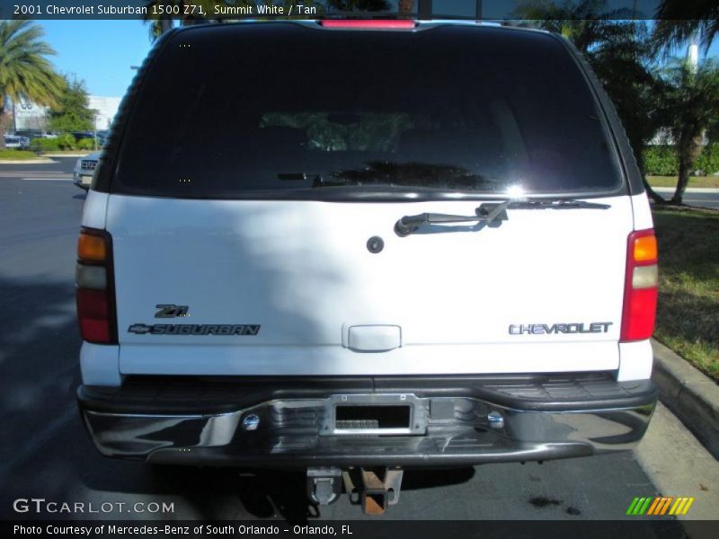 Summit White / Tan 2001 Chevrolet Suburban 1500 Z71