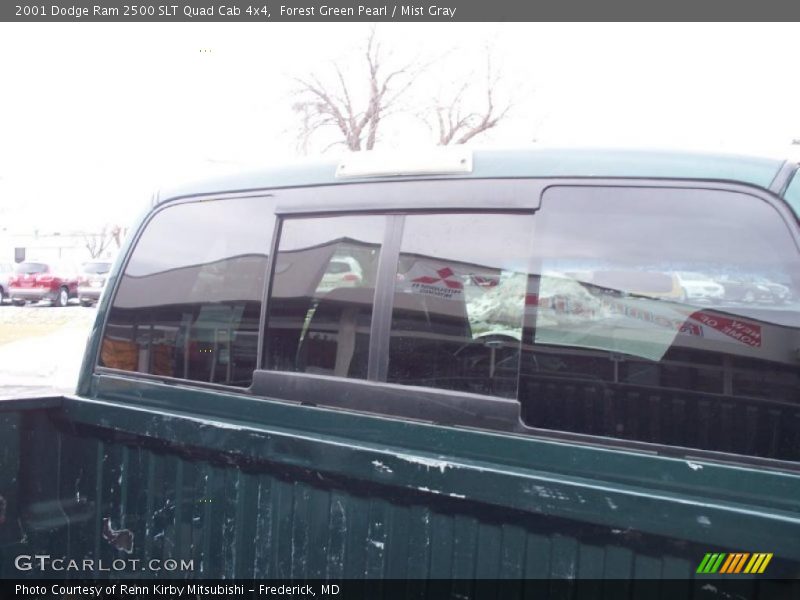 Forest Green Pearl / Mist Gray 2001 Dodge Ram 2500 SLT Quad Cab 4x4