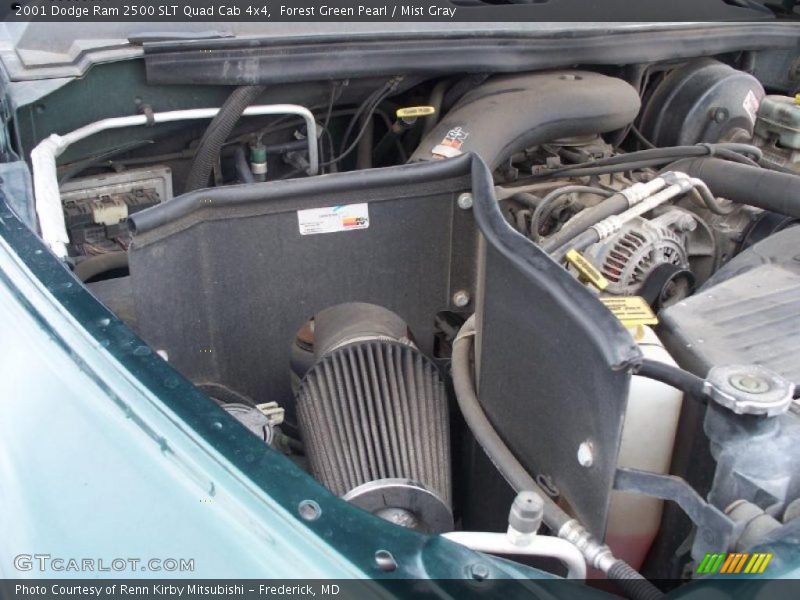  2001 Ram 2500 SLT Quad Cab 4x4 Engine - 5.9 Liter OHV 16-Valve Magnum V8