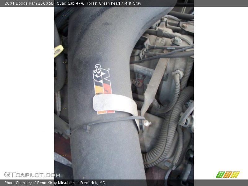  2001 Ram 2500 SLT Quad Cab 4x4 Engine - 5.9 Liter OHV 16-Valve Magnum V8