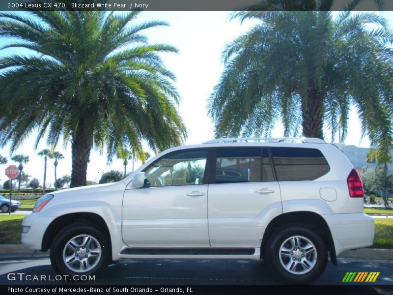 Blizzard White Pearl / Ivory 2004 Lexus GX 470