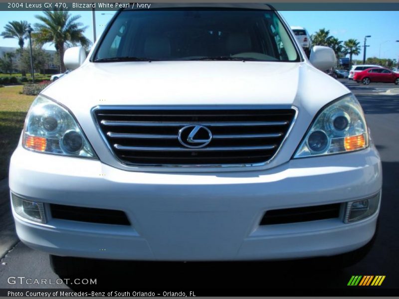 Blizzard White Pearl / Ivory 2004 Lexus GX 470