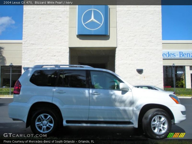 Blizzard White Pearl / Ivory 2004 Lexus GX 470