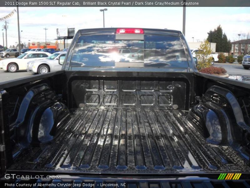 Brilliant Black Crystal Pearl / Dark Slate Gray/Medium Graystone 2011 Dodge Ram 1500 SLT Regular Cab
