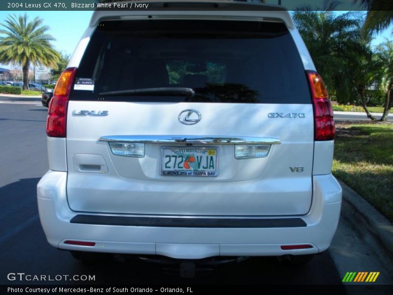 Blizzard White Pearl / Ivory 2004 Lexus GX 470