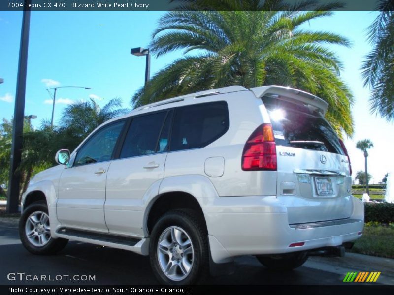 Blizzard White Pearl / Ivory 2004 Lexus GX 470