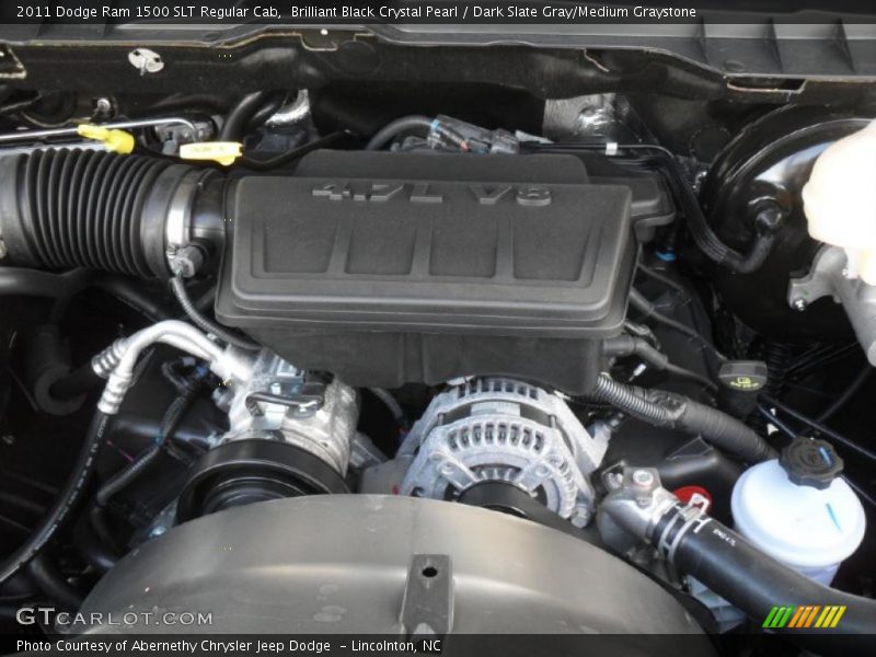  2011 Ram 1500 SLT Regular Cab Engine - 4.7 Liter SOHC 16-Valve Flex-Fuel V8