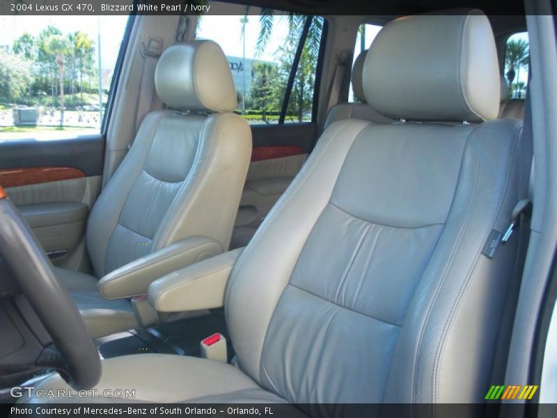 Blizzard White Pearl / Ivory 2004 Lexus GX 470
