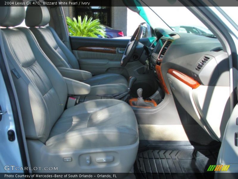 Blizzard White Pearl / Ivory 2004 Lexus GX 470