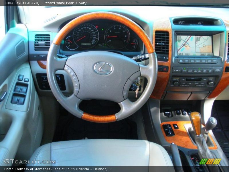Blizzard White Pearl / Ivory 2004 Lexus GX 470