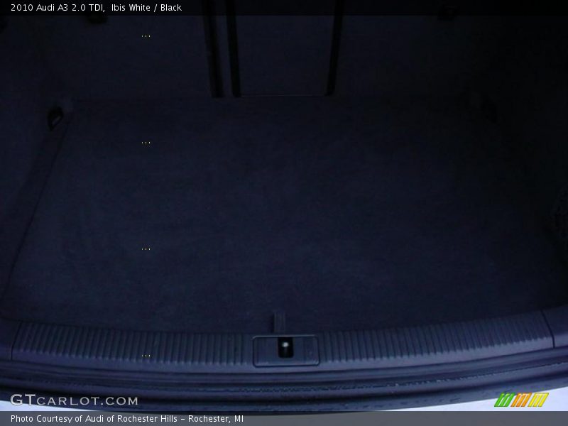 Ibis White / Black 2010 Audi A3 2.0 TDI