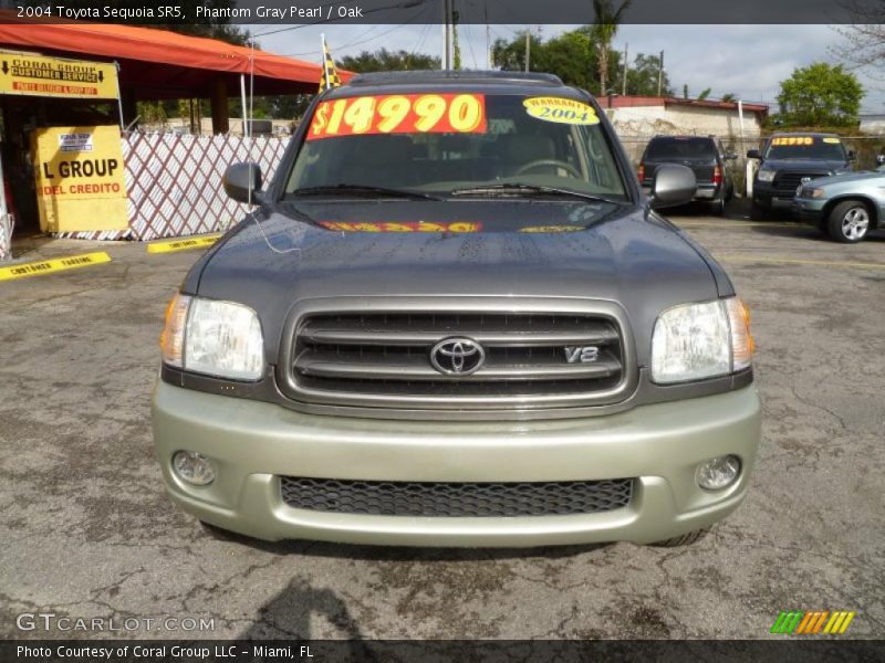 Phantom Gray Pearl / Oak 2004 Toyota Sequoia SR5