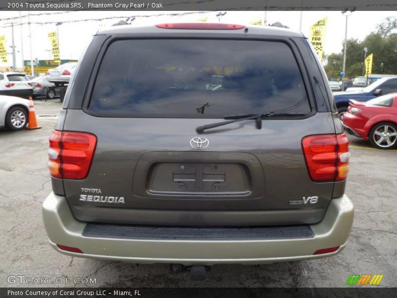 Phantom Gray Pearl / Oak 2004 Toyota Sequoia SR5