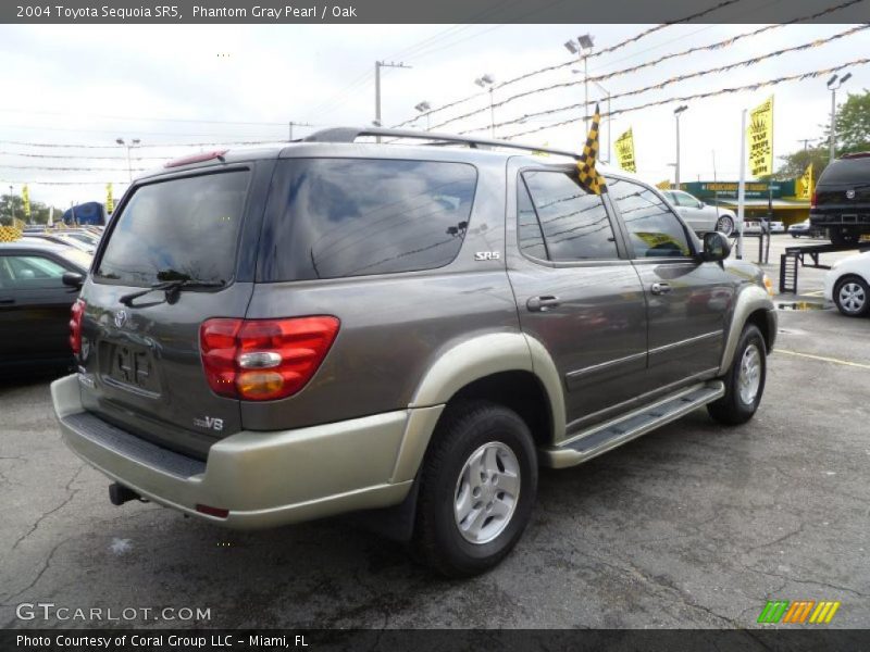 Phantom Gray Pearl / Oak 2004 Toyota Sequoia SR5