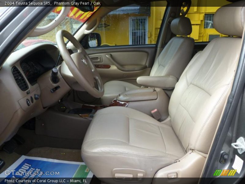  2004 Sequoia SR5 Oak Interior