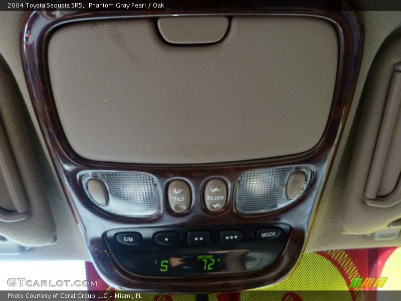Phantom Gray Pearl / Oak 2004 Toyota Sequoia SR5