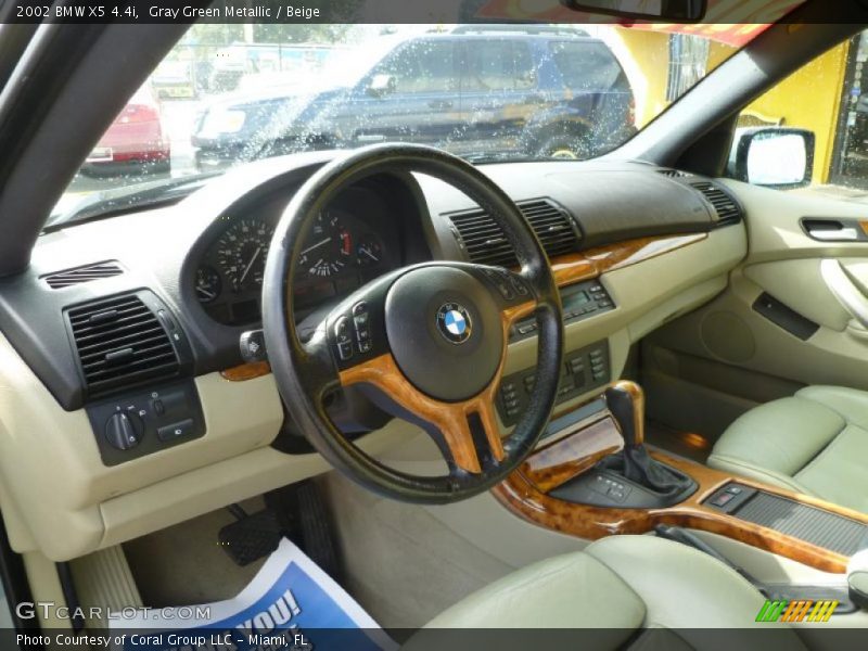 Beige Interior - 2002 X5 4.4i 