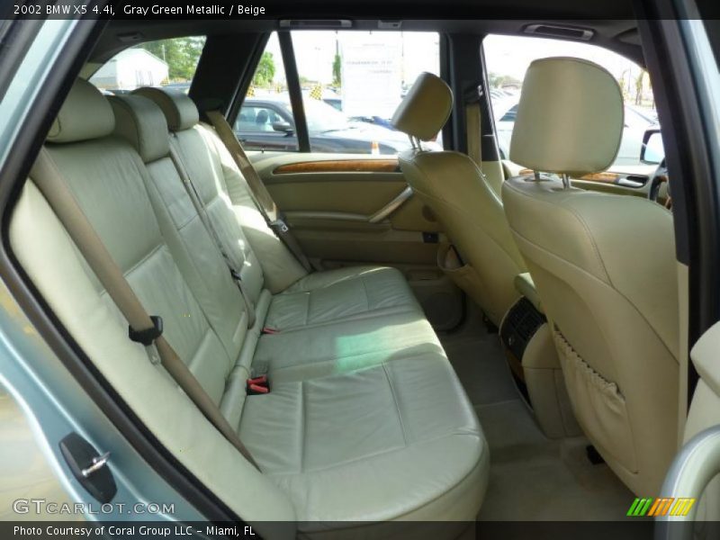  2002 X5 4.4i Beige Interior