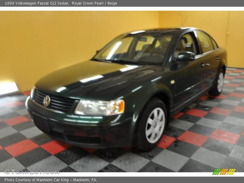Royal Green Pearl / Beige 1999 Volkswagen Passat GLS Sedan